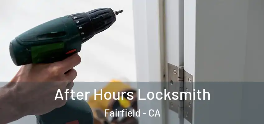 After Hours Locksmith Fairfield - CA