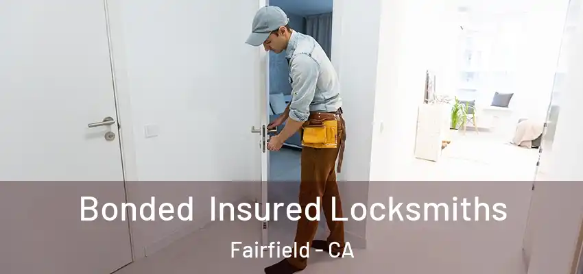  Bonded Insured Locksmiths Fairfield - CA