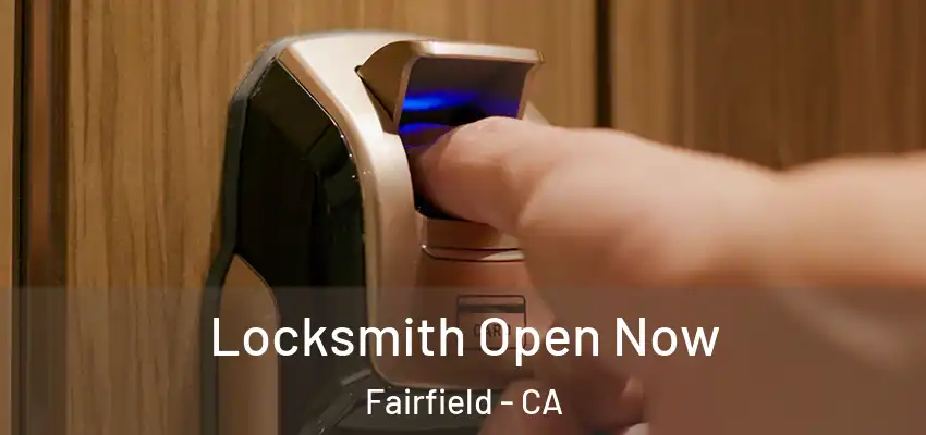  Locksmith Open Now Fairfield - CA